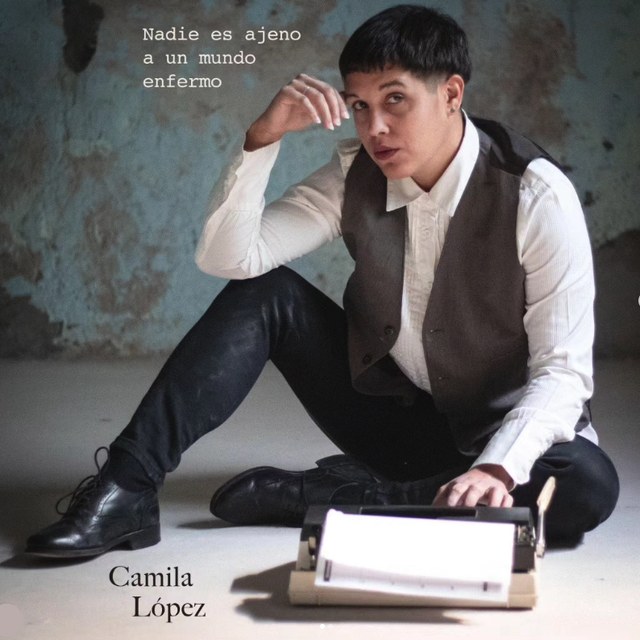Portada de Nadie es ajeno a un mundo enfermo, de Camila López